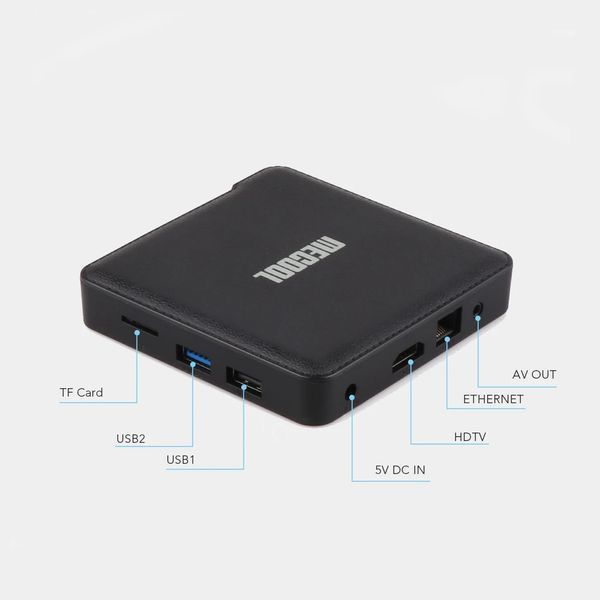 Смарт ТВ приставка Mecool KM1 4/64GB Android 10, Wi-Fi 2.4/5G, голосове керування 2385438354 фото