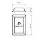 Антенна 4G MIMO MarketNet Maxi 2x22 DBi 900 / 1800 / 2600 МГц 8745837454 фото 4